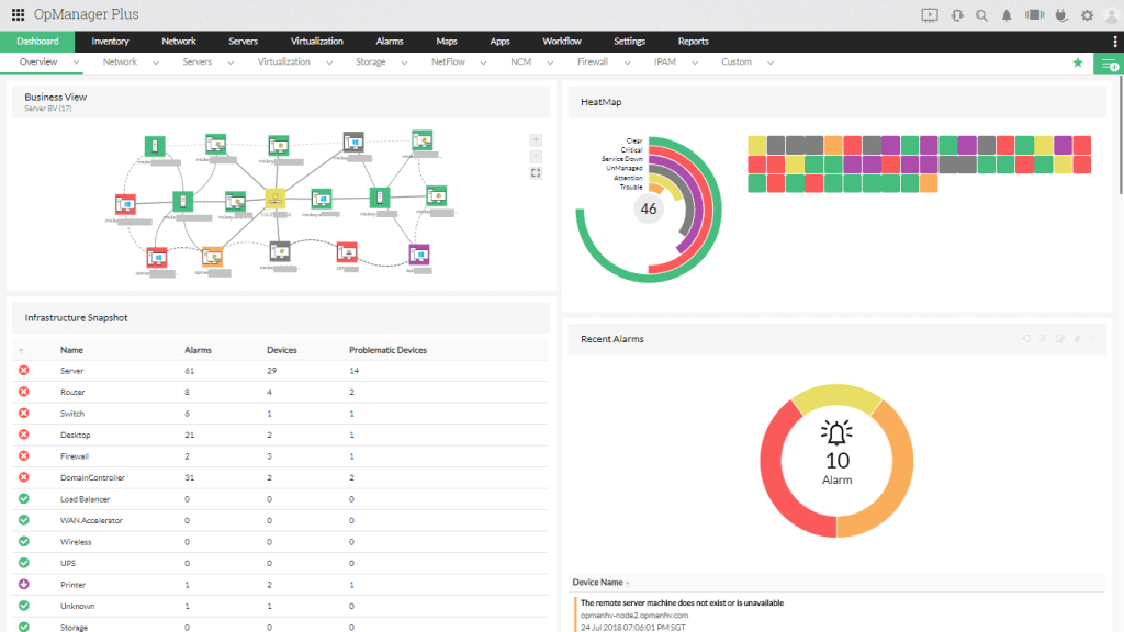 OP Manager Plus - Manage Engine