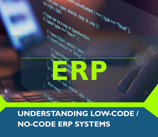 UNDERSTANDING LOW-CODE NO-CODE ERP